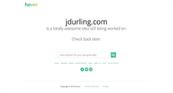 Desktop Screenshot of jdurling.com